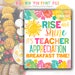 Teacher Appreciation 8.5x11 Printables, Lunch School Staff, PTO PTA ...