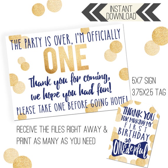 Mr. Onederful Party Printables Mr. Onederful Favor Tags | Etsy