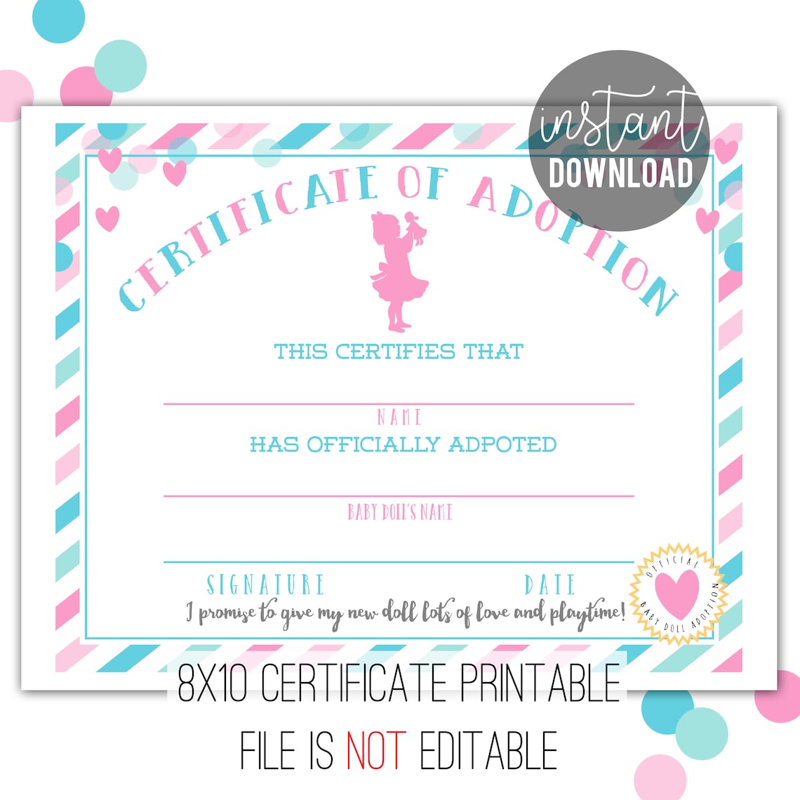 doll-adoption-certificate-printable-doll-party-activity-etsy