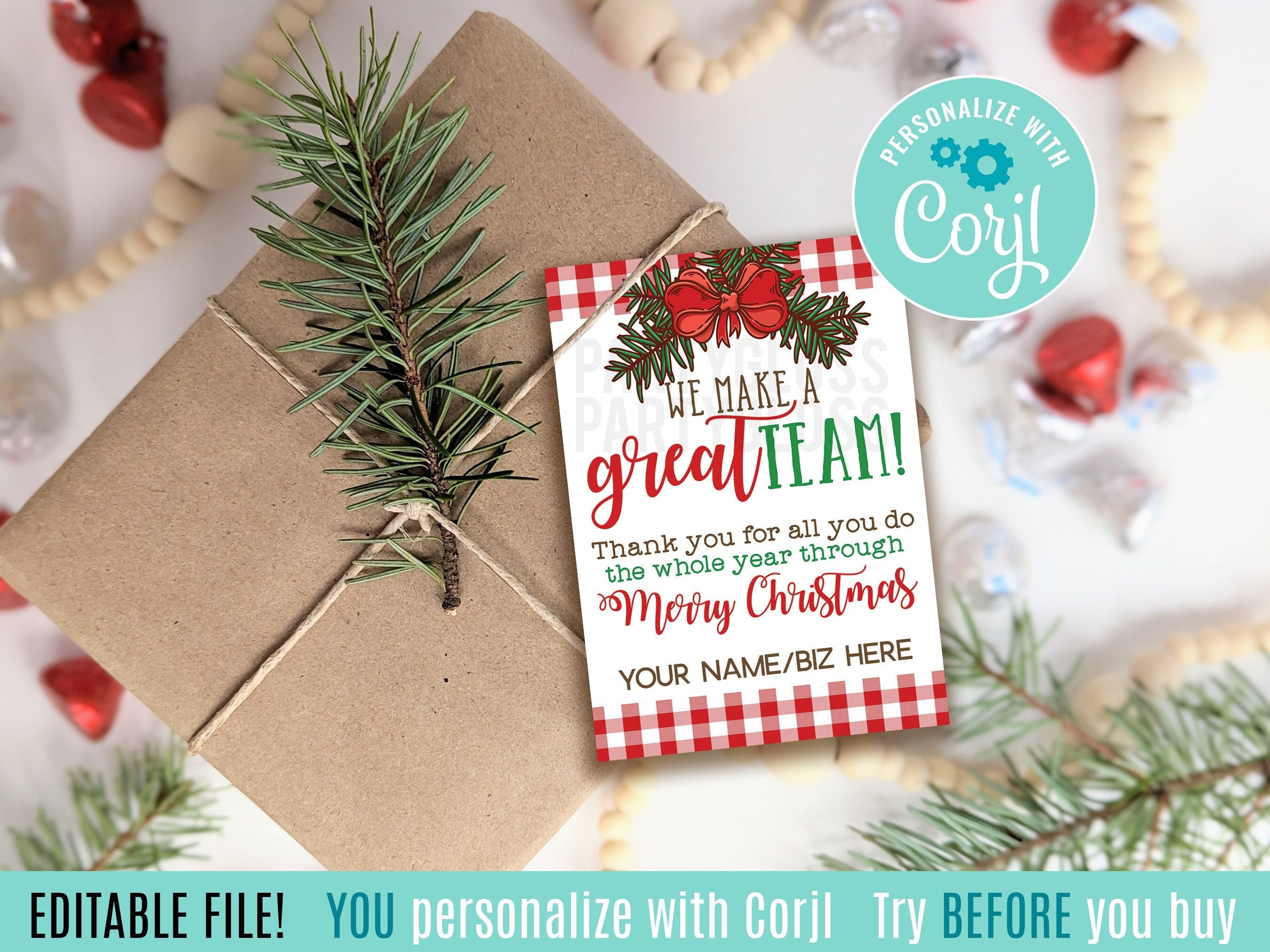 Team christmas presents Clearance