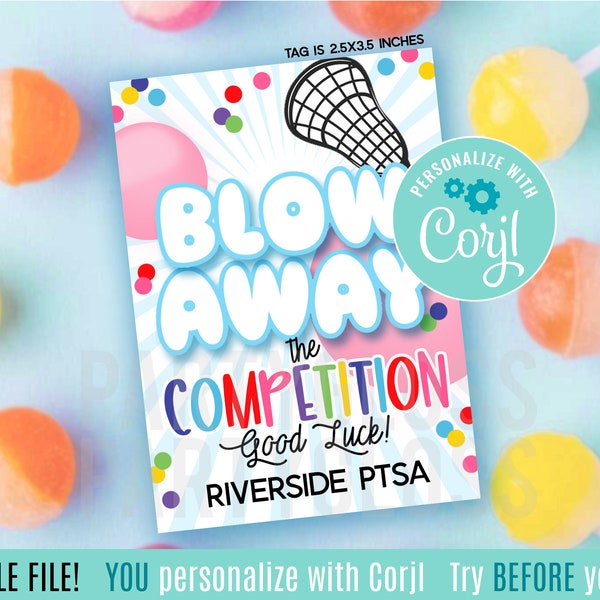 Blow Away the Competition Printable - Etsy