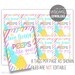 Easter Peeps Printable Tags Neighbor Gift Tag Spring Loving - Etsy