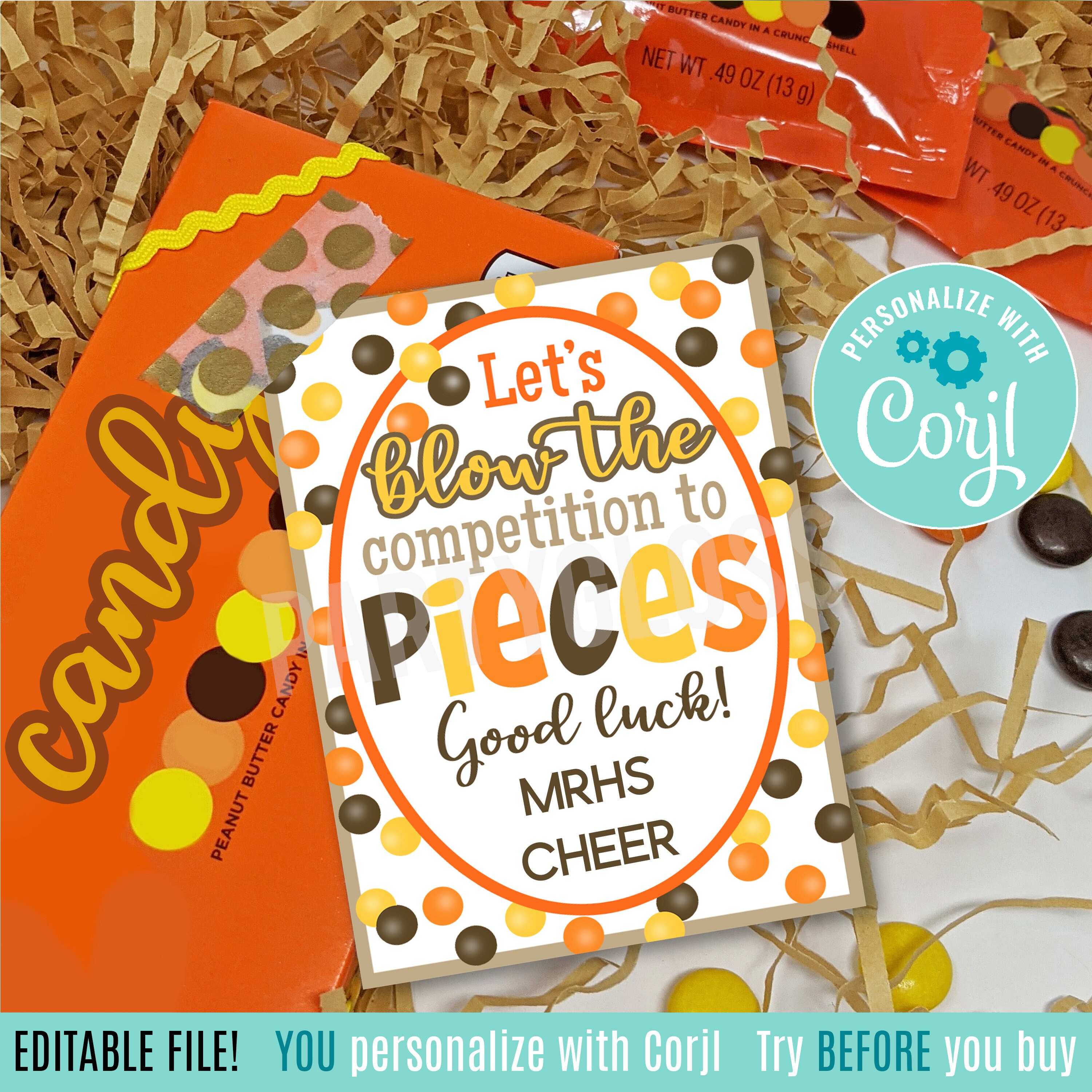 Good Luck at Tryouts - Etsy