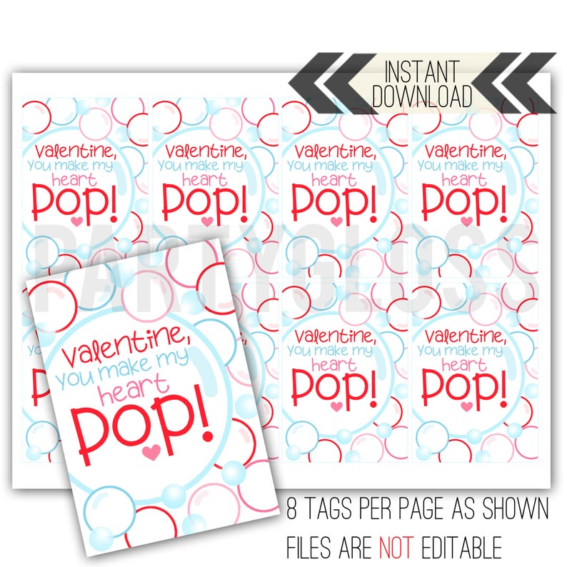 Bubbles Valentines Working day Printable Tag Bubble Valentine Bubble Tags Cl Valentine Bubble Middle Pop Bubbles Very simple Valentine image relating to You Make My Heart Pop Valentine Printable identified as Bubbles Valentines Working day Printable Tag Bubble Valentine Bubble Tags Cl Valentine Bubble Centre Pop Bubbles Very simple Valentine