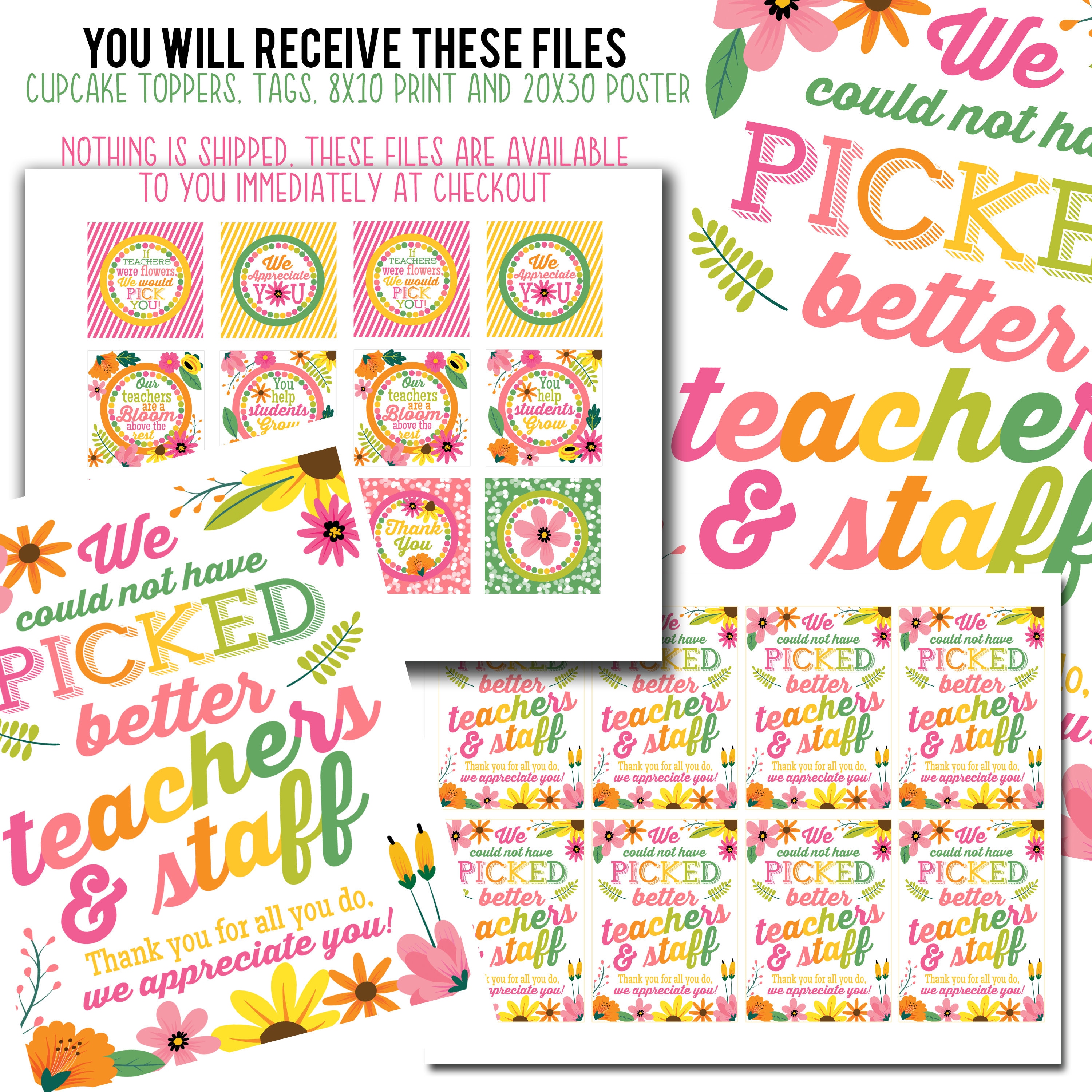 6-teiliges Dankeschenk-Set Für Mitarbeiter – Inkl. Edelstahlbecher, Tasche & Notizbuch Mit Tintenblumen-Design