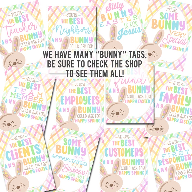 S'mores Peeps Printable Bag Toppers, Happy Easter Bunny Ziploc Label No Bunny Love You More Than Jesus Youth Group Sunday School Bible Study image 5