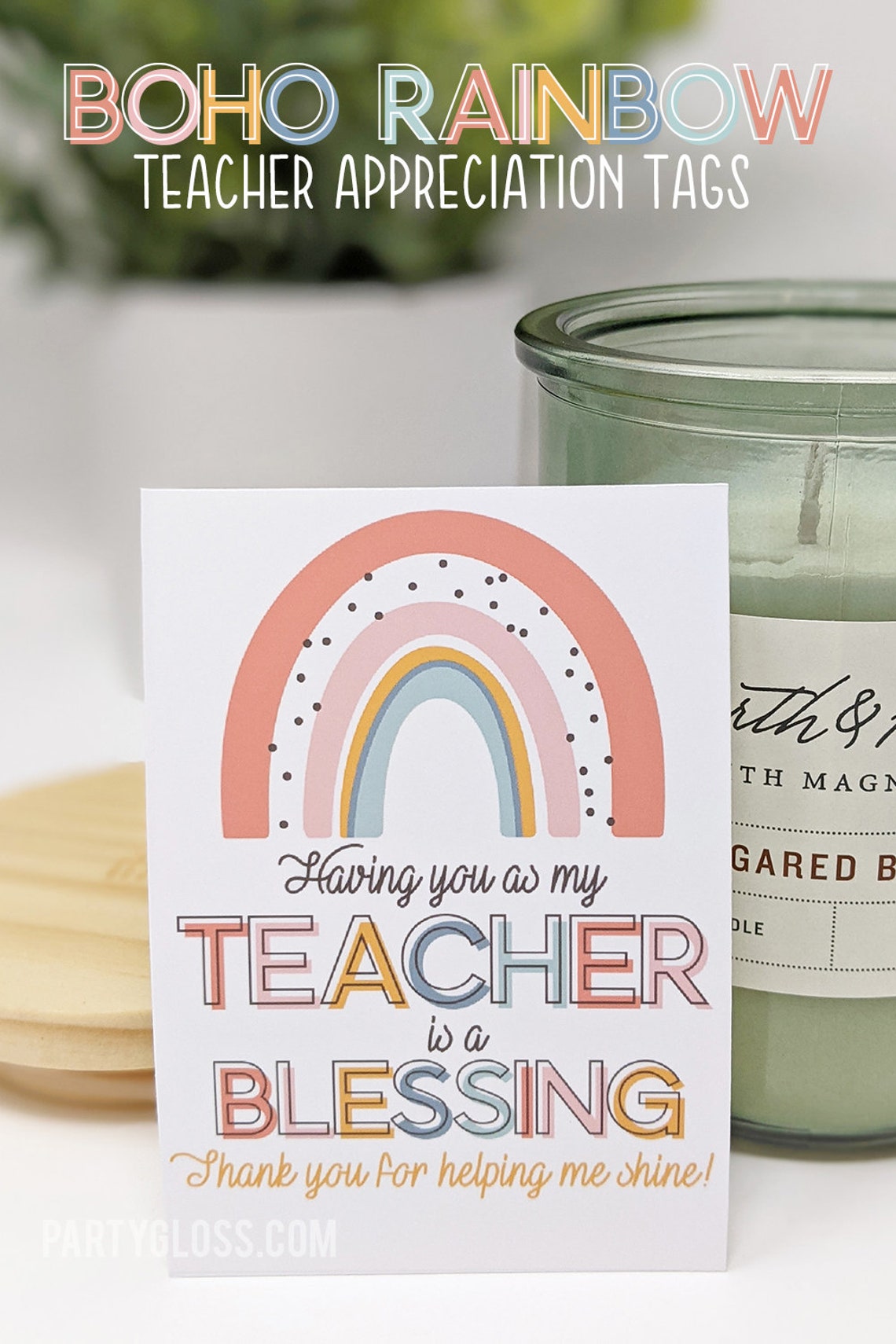 Teacher Appreciation Printable Tags Christian Teacher Gift - Etsy