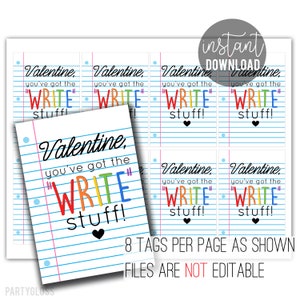 Schreibzeug Valentinstag Druckbare Tags Non Food Valentine Stift Bleistift Marker Klasse Team Freund Nachbar Mitschüler Kita Lehrer Nachhilfelehrer