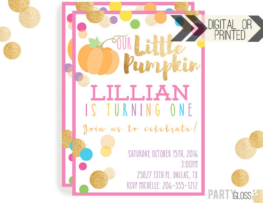 Kürbis-Babyparty-Dekoration – Banner „A Little Pumpkin Is On The Way“ Mit Glitzer, Orange, Ca. 15,2 Cm/Buchstabe