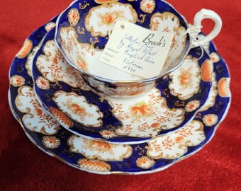 Royal Albert Crown China Trio, Vintage Tea Set from 1930s