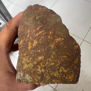 1,15 kg de chondrite, météorite non classée, probablement L6, croûte de fusion altérée, roche spatiale, tektite, tranche de météorite, météorite authentique.