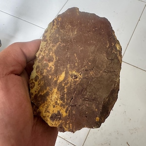 Météoroïte chondrite de 1,3 kg non classée, probablement L6, croûte de fusion altérée, roche spatiale, tektite, tranche de météorite, météorite authentique.