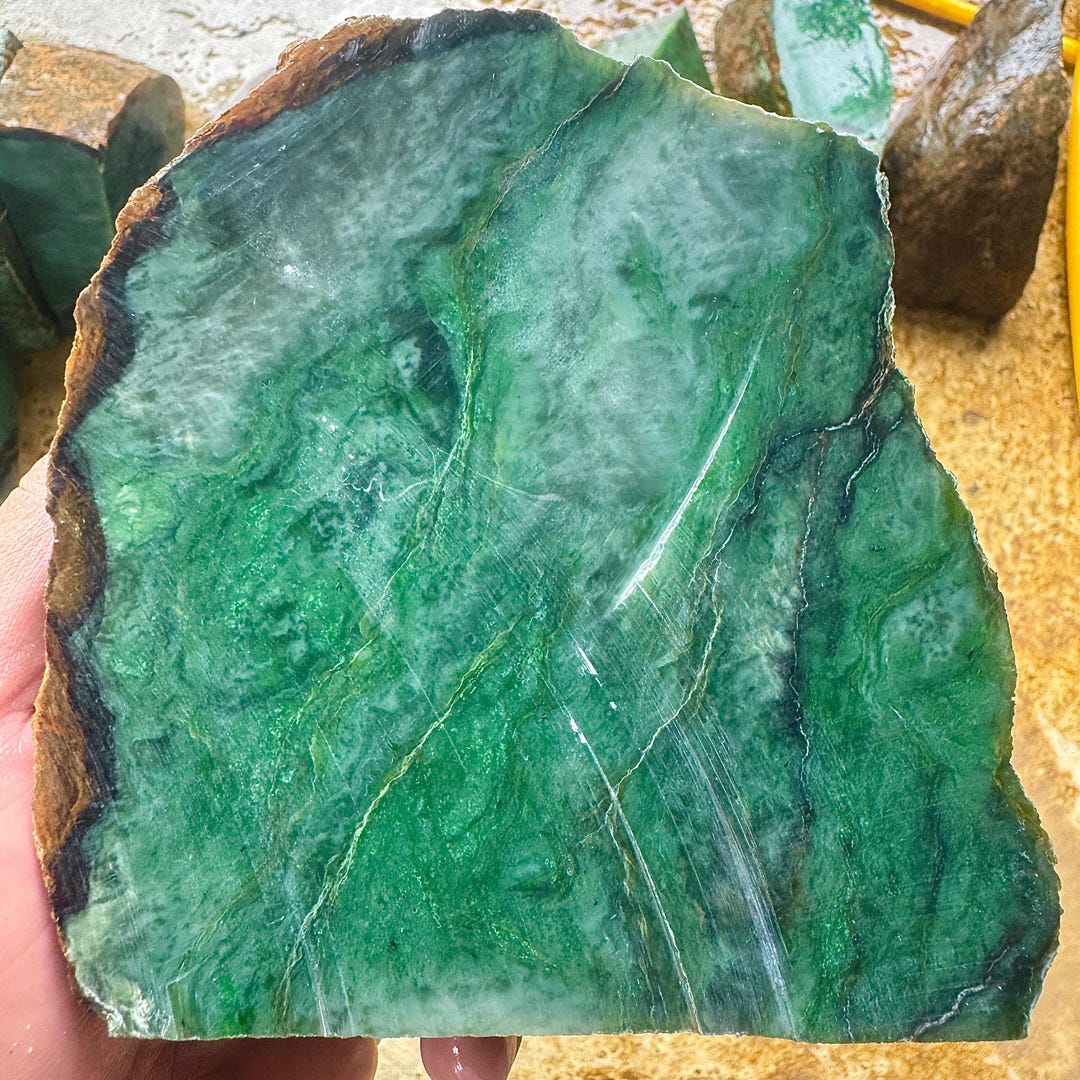 2,187g AAA Quality Rough Nephrite Jade - Etsy Australia