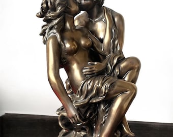 Bronze Finish Couple Sculpture – Crosa 2002
