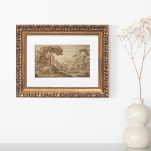 Home Decor Frames | Vintage Frame Collection | Modern Matted Picture Frame | Wood Photo Frame | Vintage Italian Frames | Wood Wall Decor