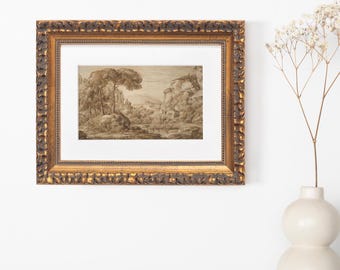 Marcos para decoración del hogar / Colección de marcos vintage / Marcos modernos con paspartú / Marcos de fotos de madera / Marcos italianos vintage / Decoración de pared de madera