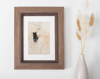 Modern Matted Picture Frame | Luxury Wood Photo Frame | Premium Frame Collection | Contemporary Italian Wooden Mouldings | Unique Wall Frame