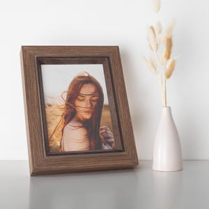 Luxury Modern Wooden Picture Frames | Crafted from Premium Italian Mouldings | 4x6, 5x7, 8x10, 11x14, 16x20 Custom Sizes | Home Decor Frames