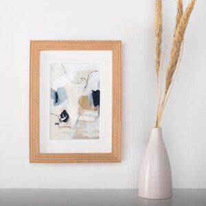 Modern Matted Picture Frame | Wood Photo Frame | Standard and Custom Sizes | Minimalism Italian Wooden Mouldings | Elegant Home Decor Gift