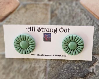 Daisy Floral Stud Earrings - Polymer Clay - Daisy Floral Earrings - Nature Inspired - Daisy Stud Earrings - Gift For Her - Ready To Ship