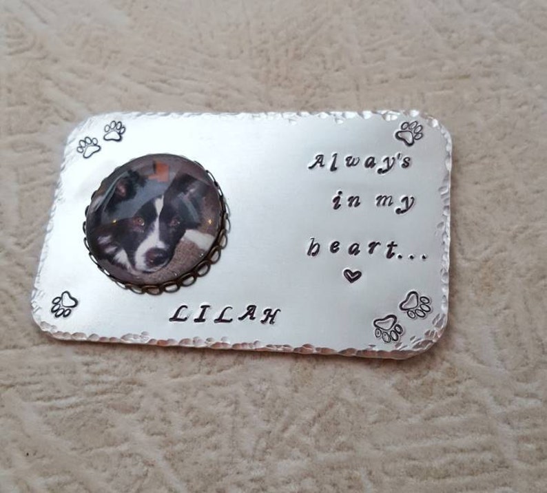 Personalized Fur Baby Custom Photo Pet Magnet Favorite Pet or In Remembrance Special Saying