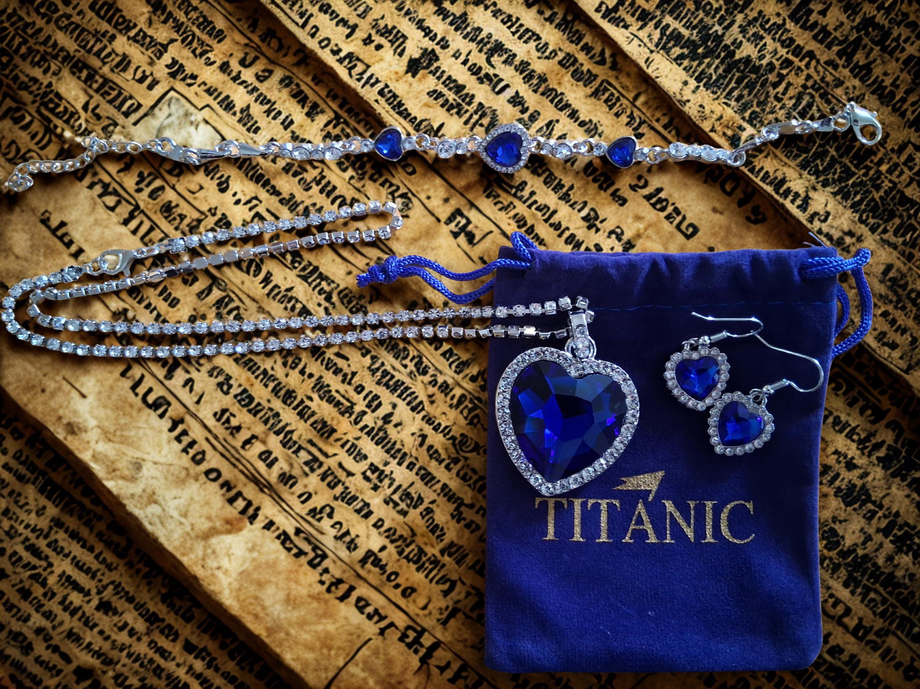 Heart of the ocean necklace titanic - Etsy 日本