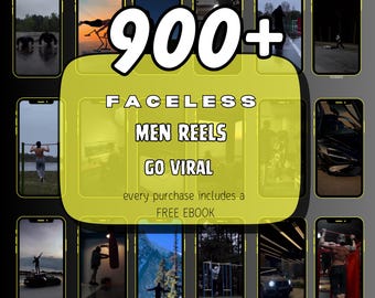 900+ Faceless Men Reels Dark Aesthetic Done For You Content Digital Marketing Videos , MRR/PLR, Lifestyle men