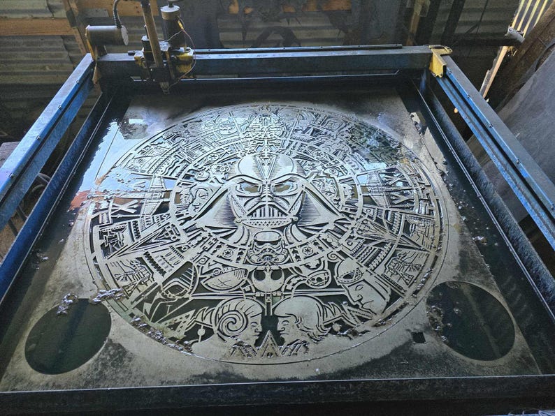 Aztec War Shield DXF for Plasma CNC Stars War Aztec - Etsy