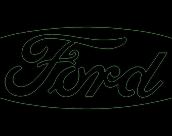 FORD LOGO DXF