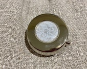 Pill box, PILL CASE, Pillbox, White Lace in Art Resin, Handmade, Perfect for Weekend Away, Great Gift