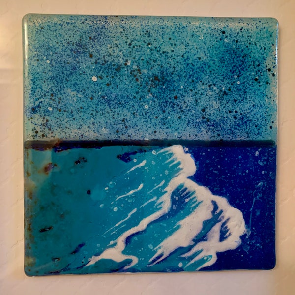 Fused Glass Wall Art Etsy