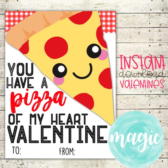 PERSONAL use only Valentine/'s day You got a PIZZA my heart Digital Stencil instant download