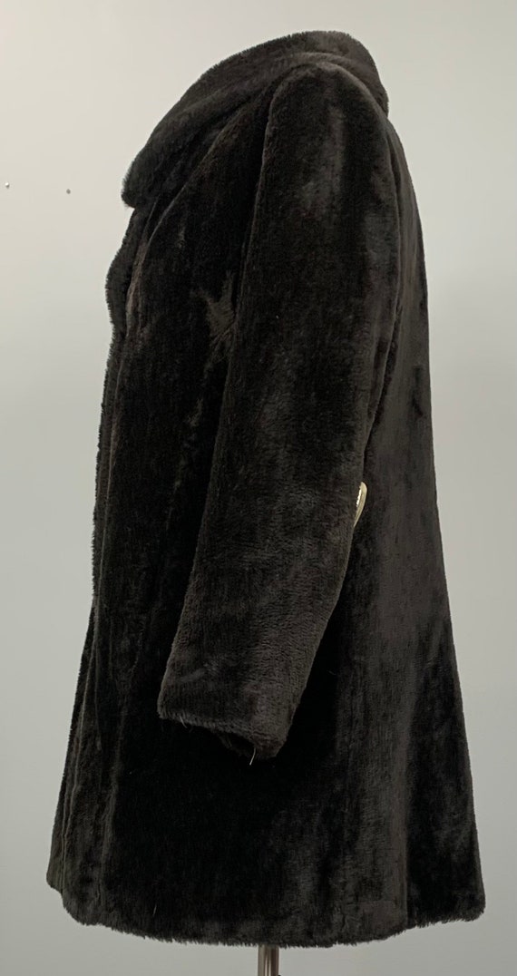 Faux Fur Coat by Malden - Size 14/16 - Vintage Mo… - image 6