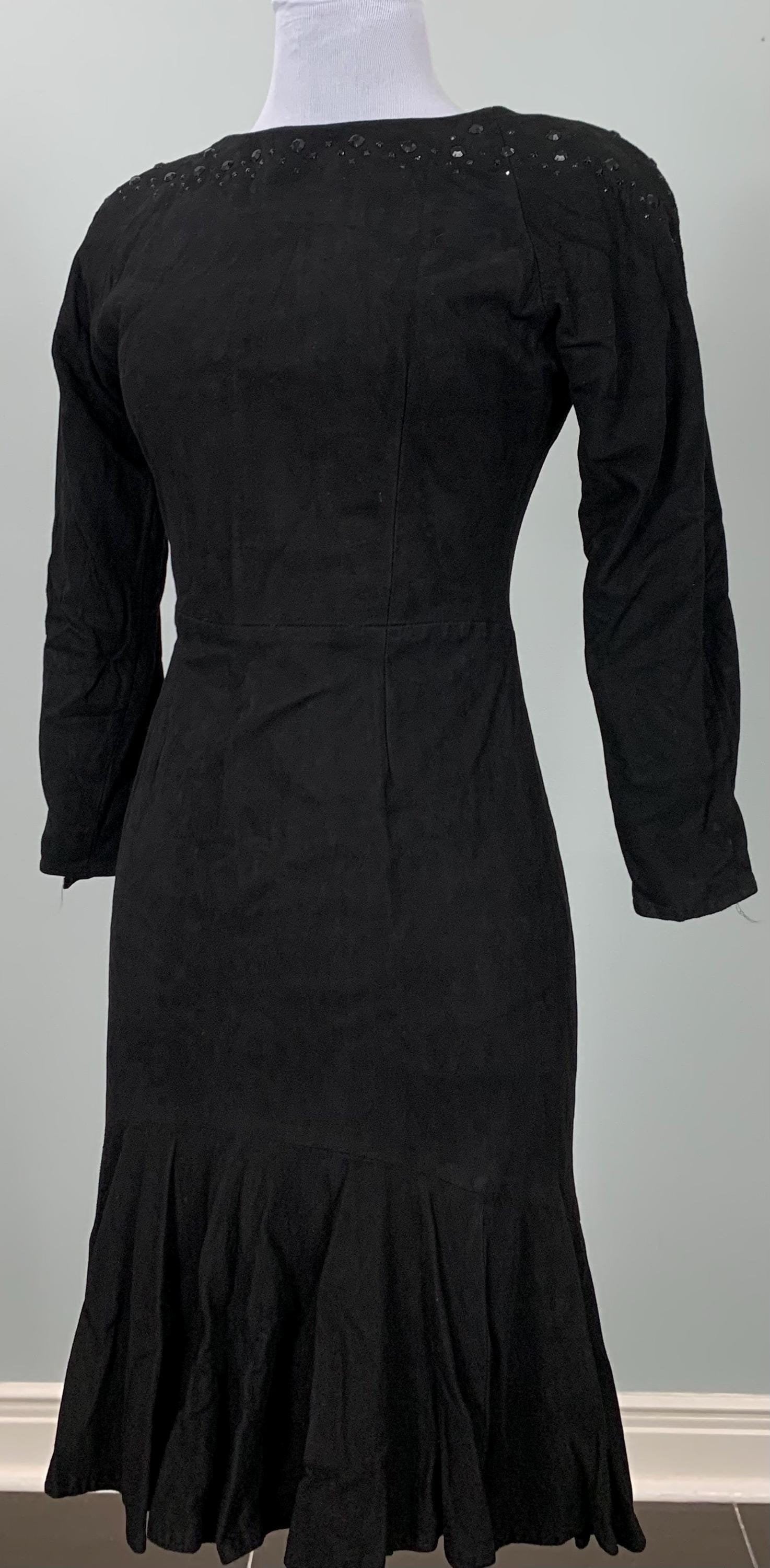 Vakko Leather Dress - Etsy
