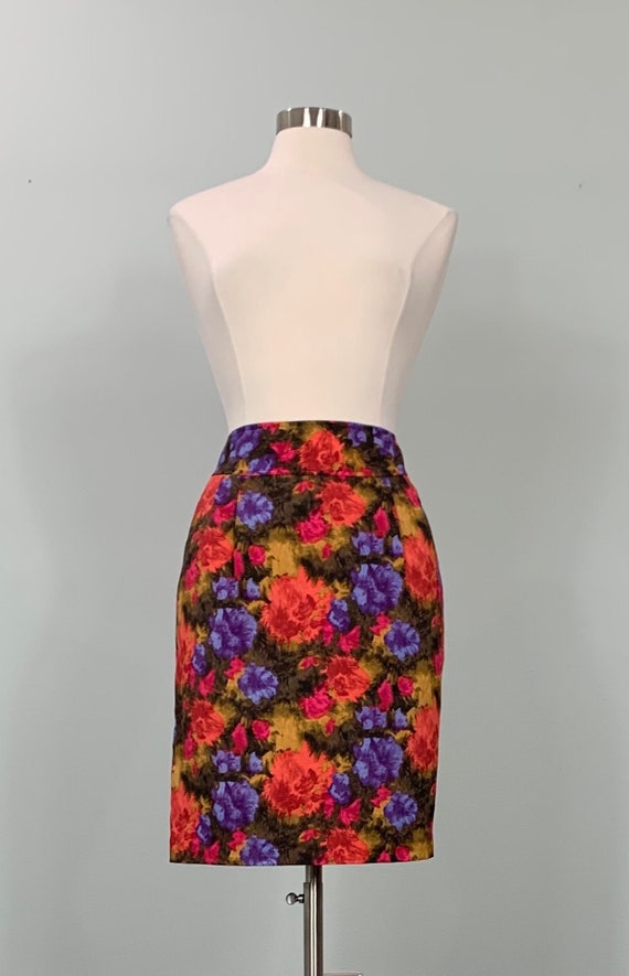 Colorful Fall Pencil Skirt by Liz Claiborne - Peti