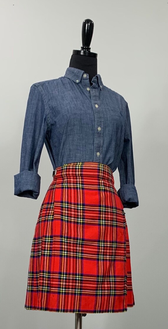 Plaid skirt size 0 discount