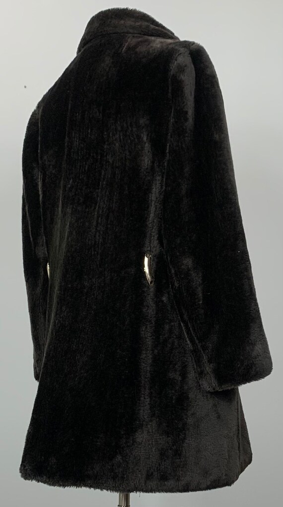 Faux Fur Coat by Malden - Size 14/16 - Vintage Mo… - image 7