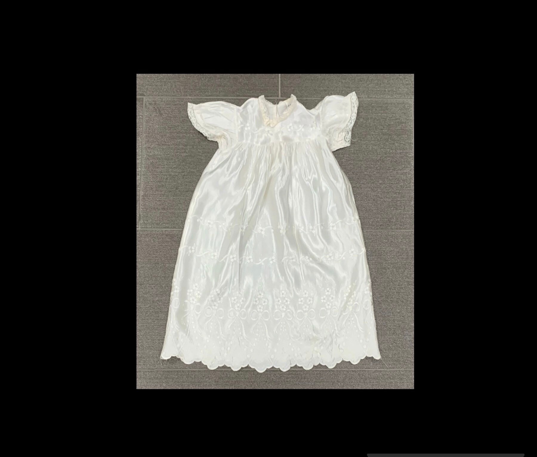 madonna christening gown