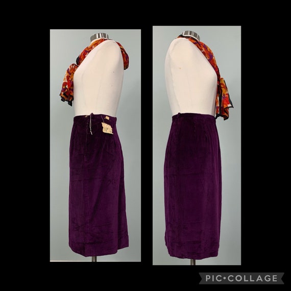 Purple Corduroy Skirt Set by Majestic - Size 4/6 … - image 8