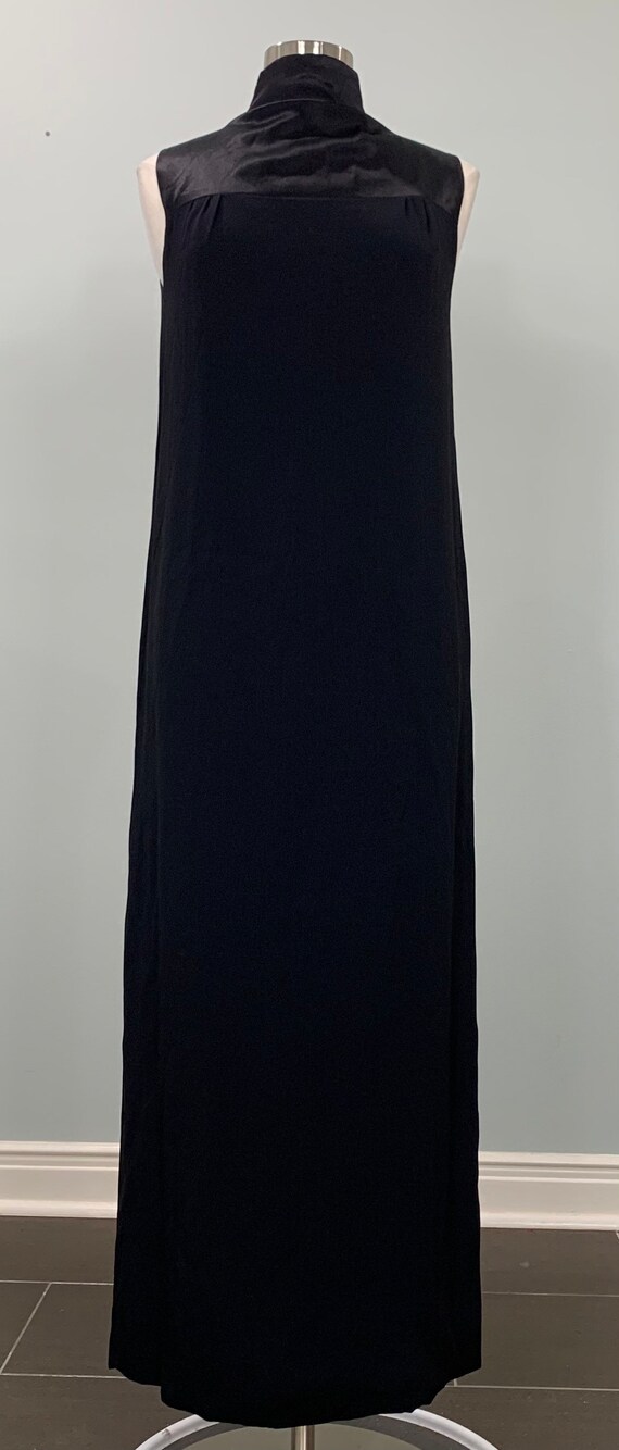 Black Floor Length Sleeveless Maxi Dress by Sweat… - image 3