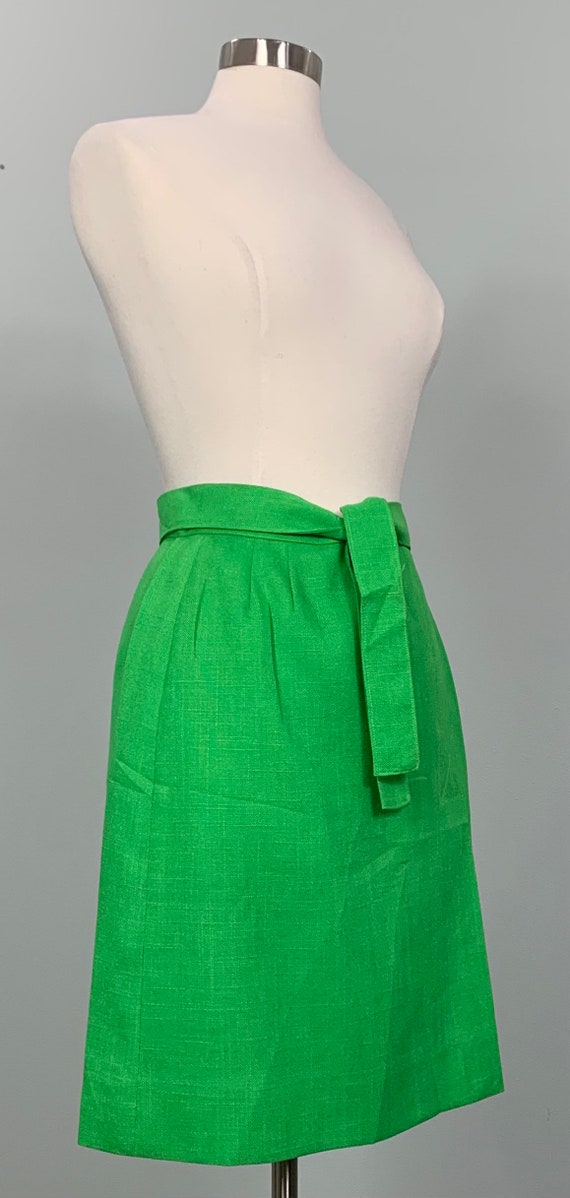 Green mini skirt 80s deals
