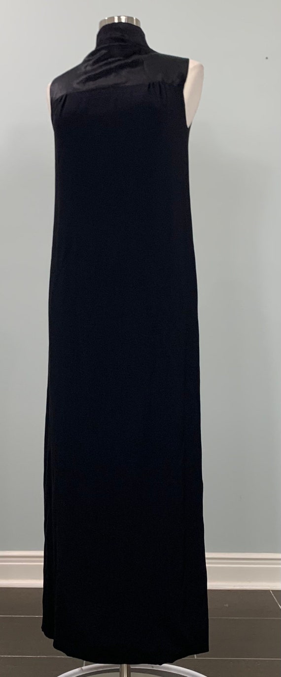 Black Floor Length Sleeveless Maxi Dress by Sweat… - image 4