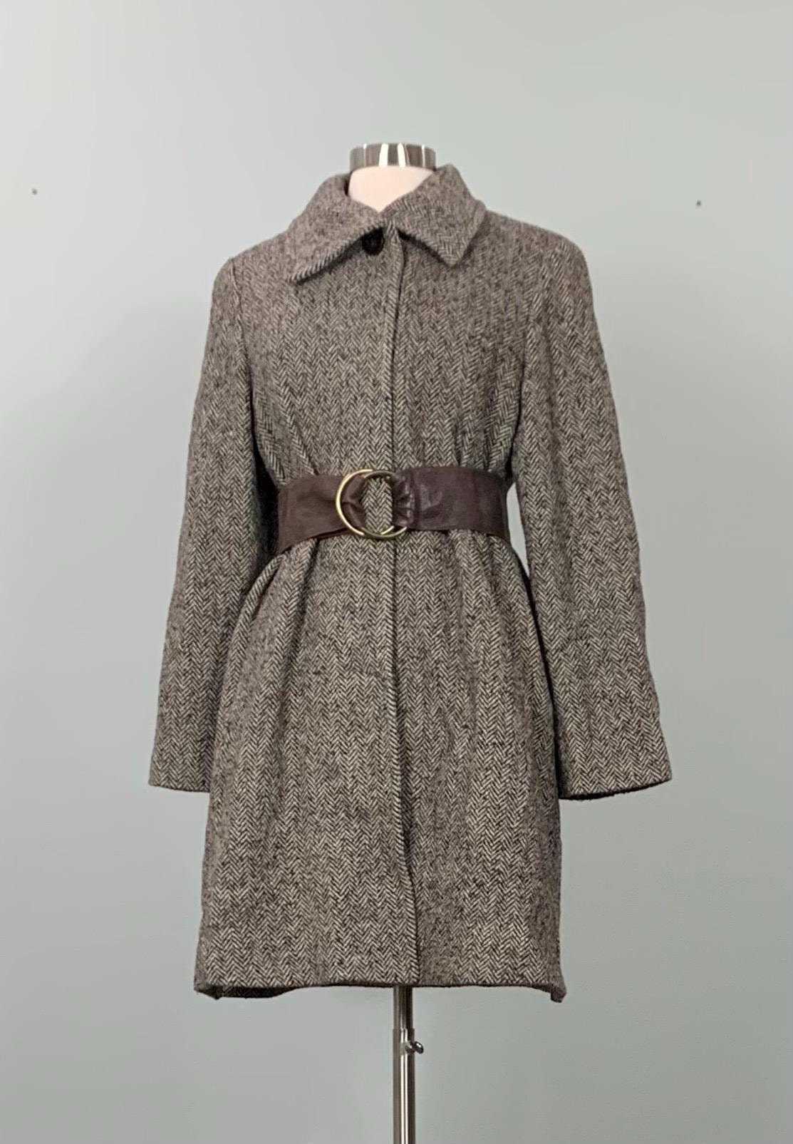 Vintage Tweed Coat - Etsy