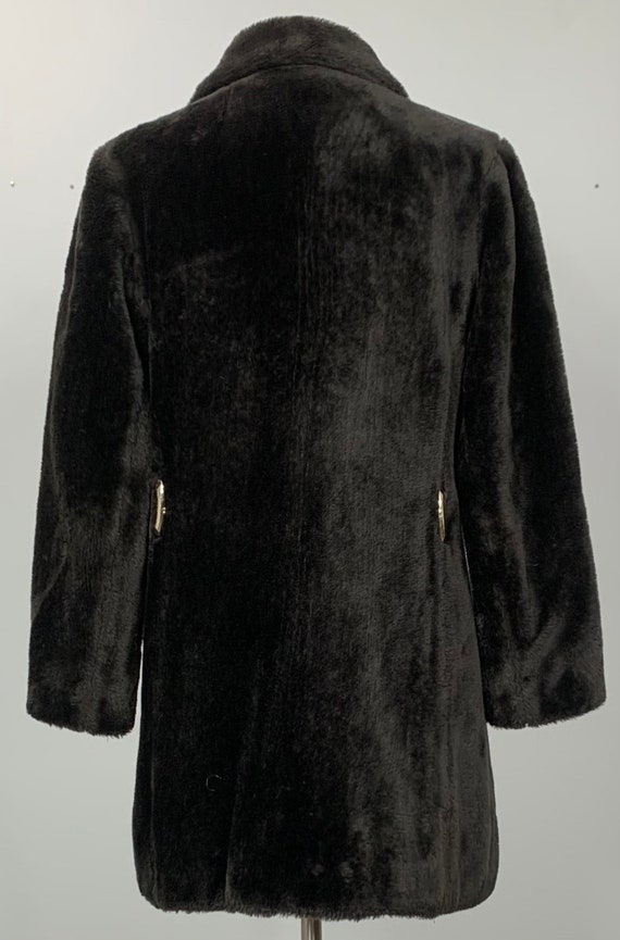 Faux Fur Coat by Malden - Size 14/16 - Vintage Mo… - image 9