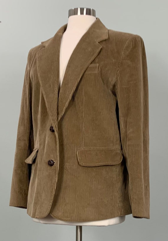 Brown Corduroy Elbow Patched Blazer by Allison Sm… - image 3