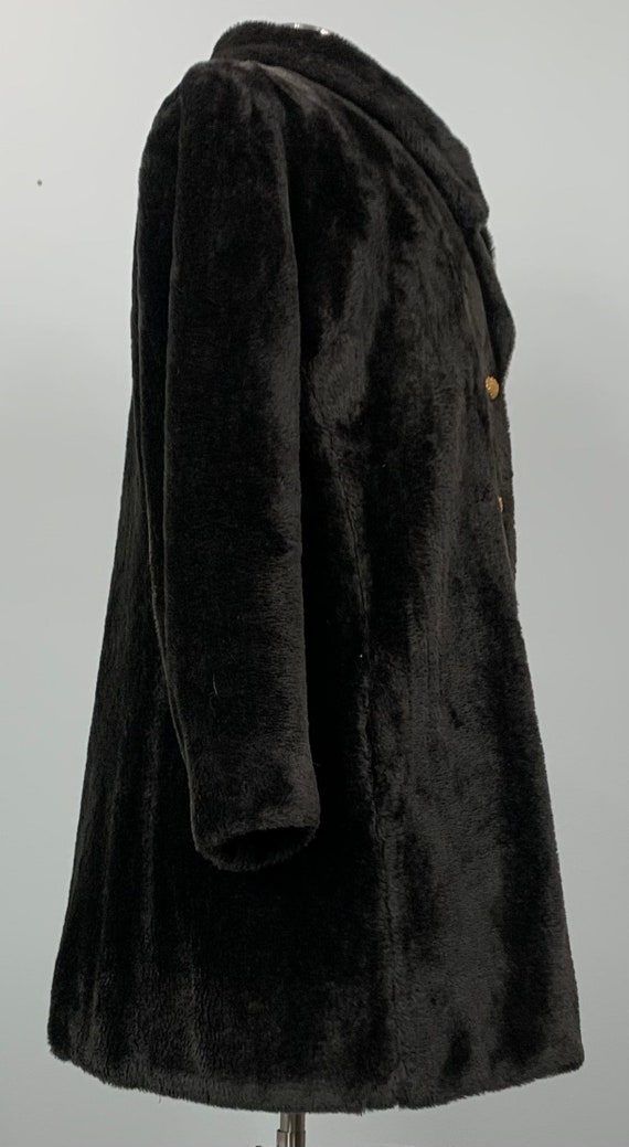 Faux Fur Coat by Malden - Size 14/16 - Vintage Mo… - image 5