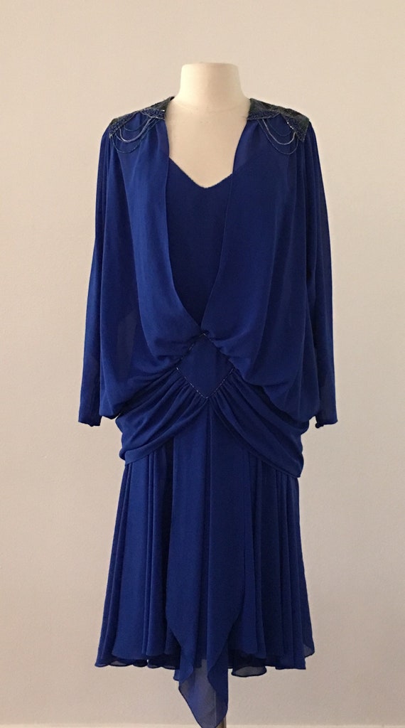 royal blue semi formal dress