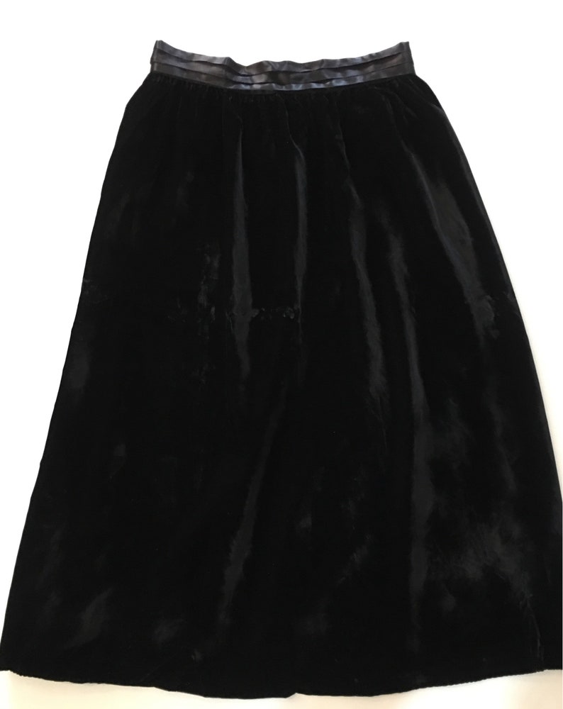 1980s Vintage Velvet Skirt by Gunne Sax Jessica Mcclintock - Etsy