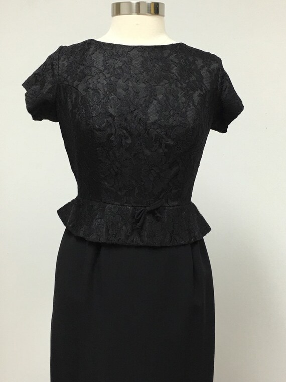 classic black dress for wedding