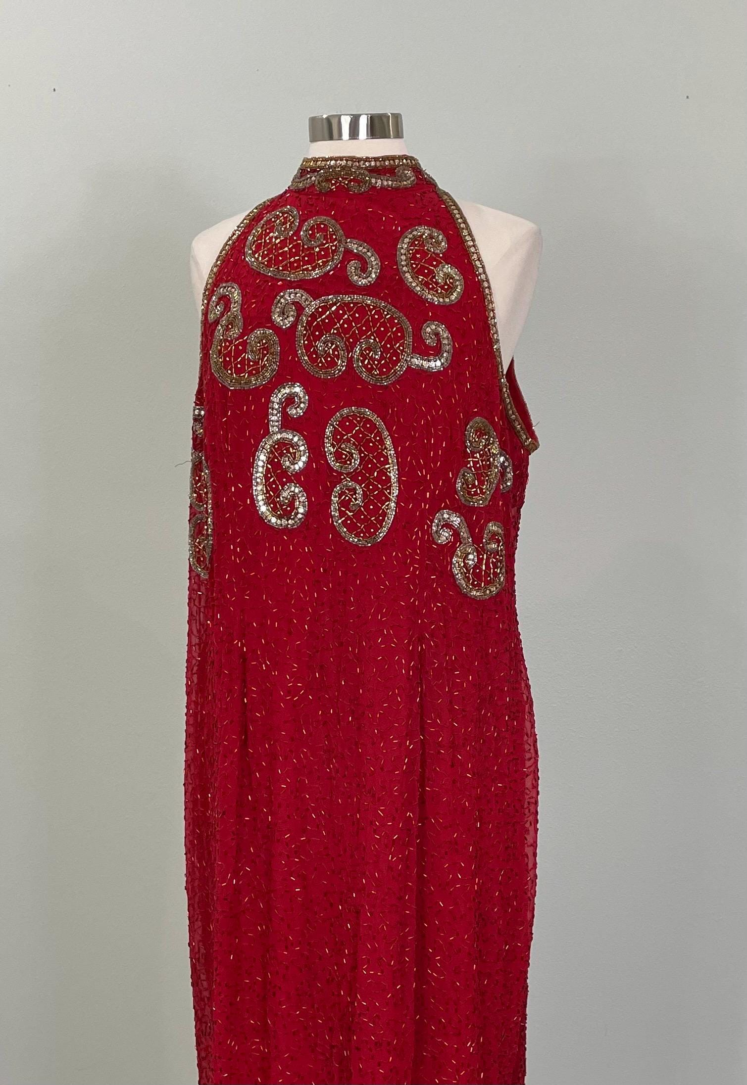Beaded Plus Size Formal Gown - Etsy Beaded Plus Size Formal Gown - Etsy